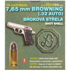 Libra 7,65 Browning Shotshell brokový