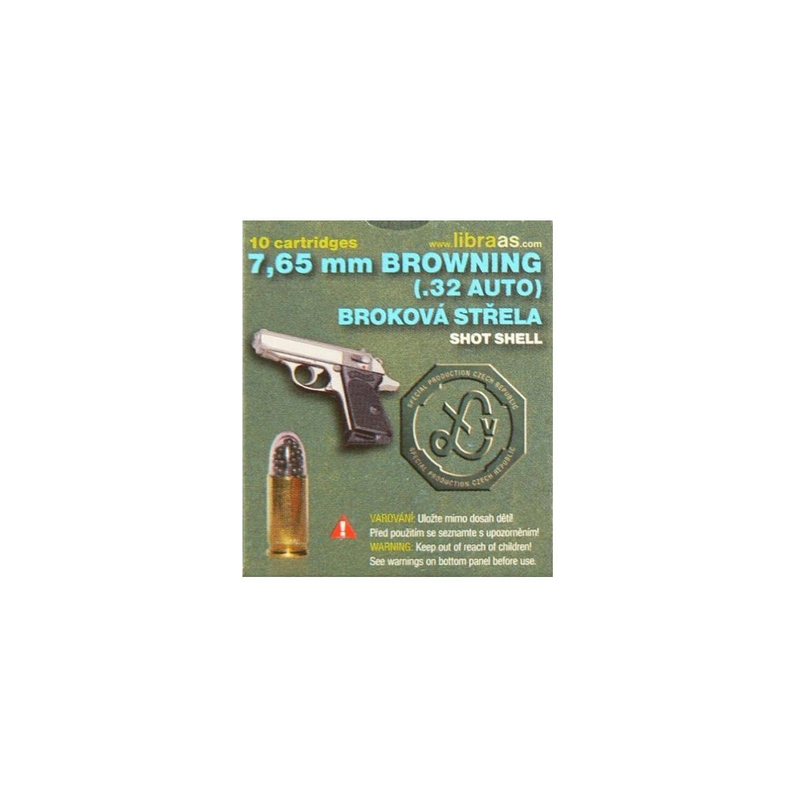 Libra 7,65 Browning Shotshell brokový