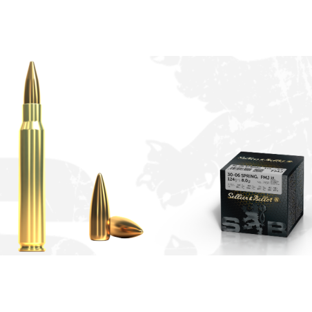 30-06 SPRING. FMJ 124 GRS